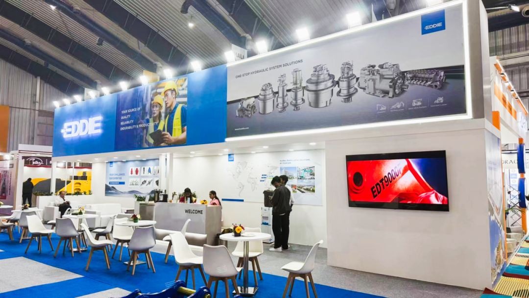 赋能全球工程！艾迪精密亮相印度EXCON 2025